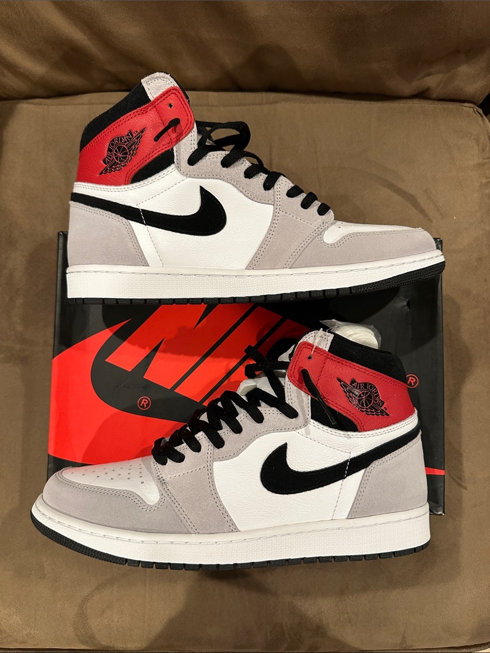 Jordan 1 Retro High OG “Smokey Grey” size 12.5